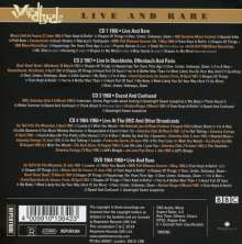 The Yardbirds: Live &amp; Rare, 4 CDs und 1 DVD
