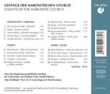 Gesänge der Maronitischen Liturgie, CD