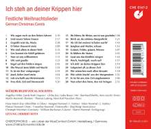 Würzburger Vocalsolisten - Ich steh an deiner Krippen hier, CD