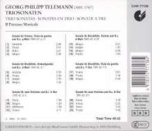 Georg Philipp Telemann (1681-1767): 6 Triosonaten, CD