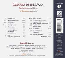 Alexander Agricola (1446-1506): Colour in the Dark - Instrumentalmusiken, CD