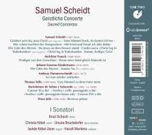 Samuel Scheidt (1587-1654): Concertus Sacri (Ausz.), CD