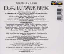 Hesse between Music, CD