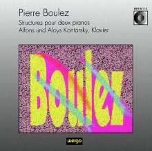 Pierre Boulez (1925-2016): Structures pour deux pianos, CD