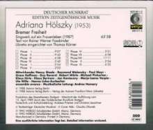 Adriana Hölszky (geb. 1953): Bremer Freiheit, CD