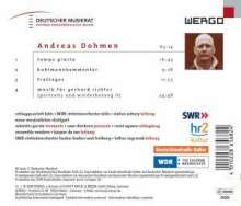 Andreas Dohmen (geb. 1962): Tempo Giusto für Orchester mit Schlagquartett solo, CD