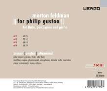 Morton Feldman (1926-1987): Trio For Philip Guston für Flöte,Klavier &amp; Percussion, 4 CDs