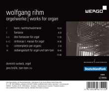 Wolfgang Rihm (geb. 1952): Orgelwerke, CD