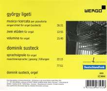 György Ligeti (1923-2006): Musica Ricercata (arr.für Orgel von Dominik Susteck), CD