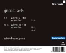 Giacinto Scelsi (1905-1988): Suiten für Klavier Nr.9 "Ttai"& Nr.10 "Ka", CD