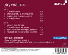 Jörg Widmann (geb. 1973): Streichquartette Nr.1-5, 2 CDs