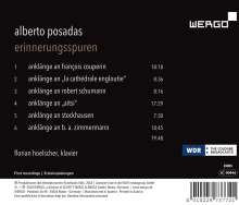 Alberto Posadas (geb. 1967): Klavierwerke "Erinnerungsspuren", CD