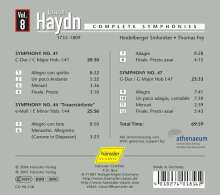 Joseph Haydn (1732-1809): Symphonien Nr.41,44,47, CD