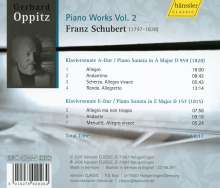 Franz Schubert (1797-1828): Klavierwerke Vol.2, CD