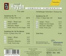 Joseph Haydn (1732-1809): Symphonien Nr.93,96,97, CD