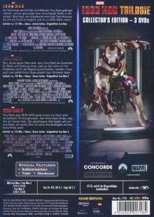 Iron Man Trilogie, 3 DVDs