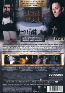 Der Name der Rose (TV-Serie), 3 DVDs