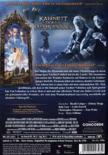 Das Kabinett des Doktor Parnassus, DVD