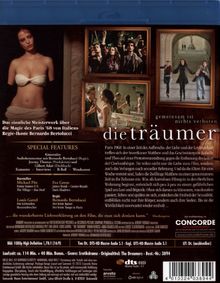Die Träumer (Blu-ray), Blu-ray Disc