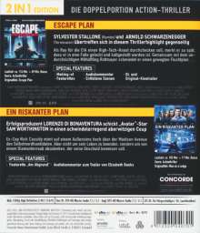 Escape Plan / Ein riskanter Plan (Blu-ray), 2 Blu-ray Discs