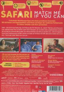 Safari - Match Me If You Can, DVD