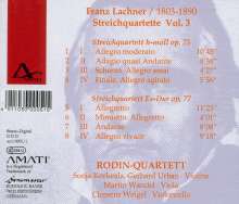 Franz Lachner (1803-1890): Streichquartette Vol.3, CD