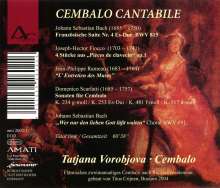 Tatjana Vorobjova - Cembalo cantabile, CD