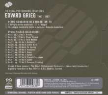 Edvard Grieg (1843-1907): Klavierkonzert op.16, Super Audio CD