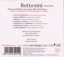 Giovanni Bottesini (1821-1889): Grand Duo concertant für Kontrabaß, Violine &amp; Orchester, CD