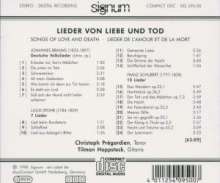 Christoph Pregardien - Lieder von Liebe &amp; Tod, CD