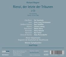 "Rienzi, der letzte der Tribunen", 2 CDs, live aufgenommen in Wien am 14. Juni 1960, unter Leitung von Josef Krips.