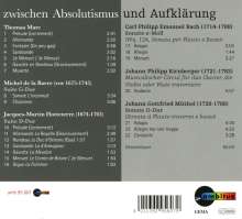 Christina Fassbender &amp; Gregor Hollmann - Zwischen Absolutismus und Aufklärung, CD