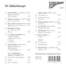 Roland Götz spielt die Baldachinorgel, CD