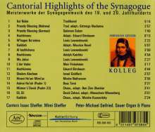 Synagogenmusik des 19.& 20.Jahrhunderts, CD