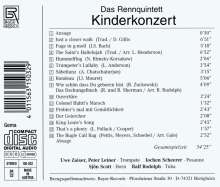 Das Rennquintett - Kinderkonzert, CD