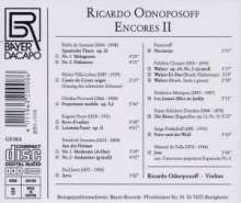 Ricardo Odnoposoff - Encores II, CD