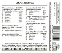Heidelberger Kammerorchester - Rejouissance, CD