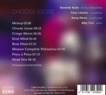 Dominik Raab: Choose Loose, CD