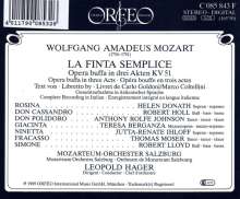 Wolfgang Amadeus Mozart (1756-1791): La Finta Semplice, 3 CDs