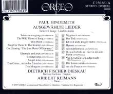 Paul Hindemith (1895-1963): 19 Klavierlieder, CD