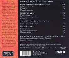 Peter von Winter (1754-1825): Symphonien Nr.2 &amp; 3, CD