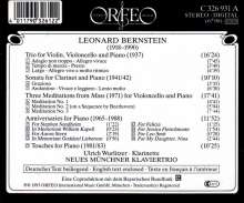 Leonard Bernstein (1918-1990): Klaviertrio, CD
