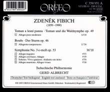 Zdenek Fibich (1850-1900): Symphonie Nr.3, CD
