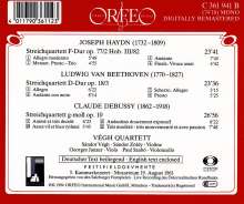 Vegh Quartett in Salzburg 19.8.1961, CD