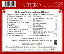 Dietrich Fischer-Dieskau singt Dehmel-Lieder, CD