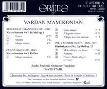Vardan Mamikonian spielt Klavierkonzerte, CD