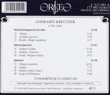 Conradin Kreutzer (1780-1849): Klavierquartett, CD
