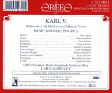 Ernst Krenek (1900-1991): Karl V., 2 CDs
