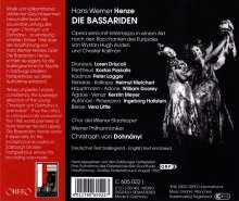 Hans Werner Henze (1926-2012): Die Bassariden, 2 CDs