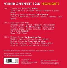 Wiener Opernfest 1955 (Highlights), 3 CDs